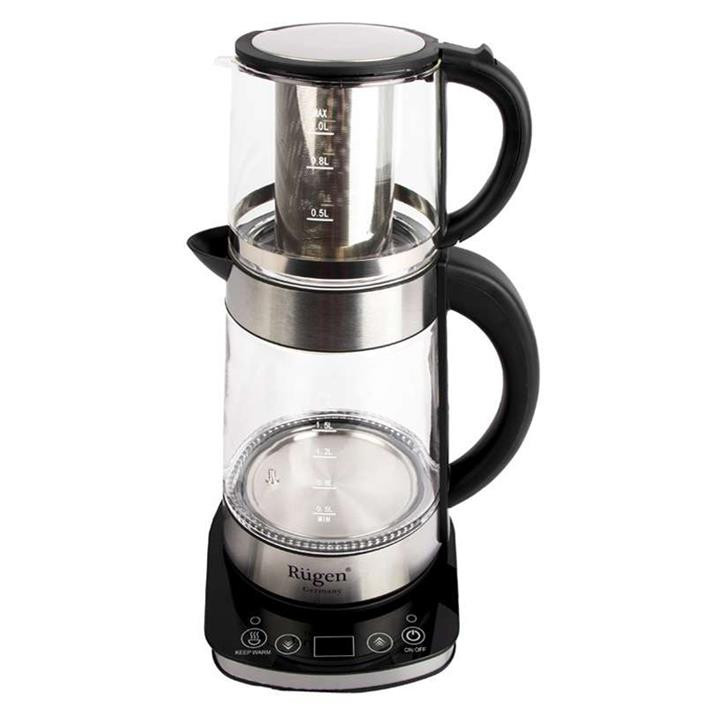 چای ساز روهمی پنل دار روگن مدل RU_1510 ظرفیت 1/7 لیتر